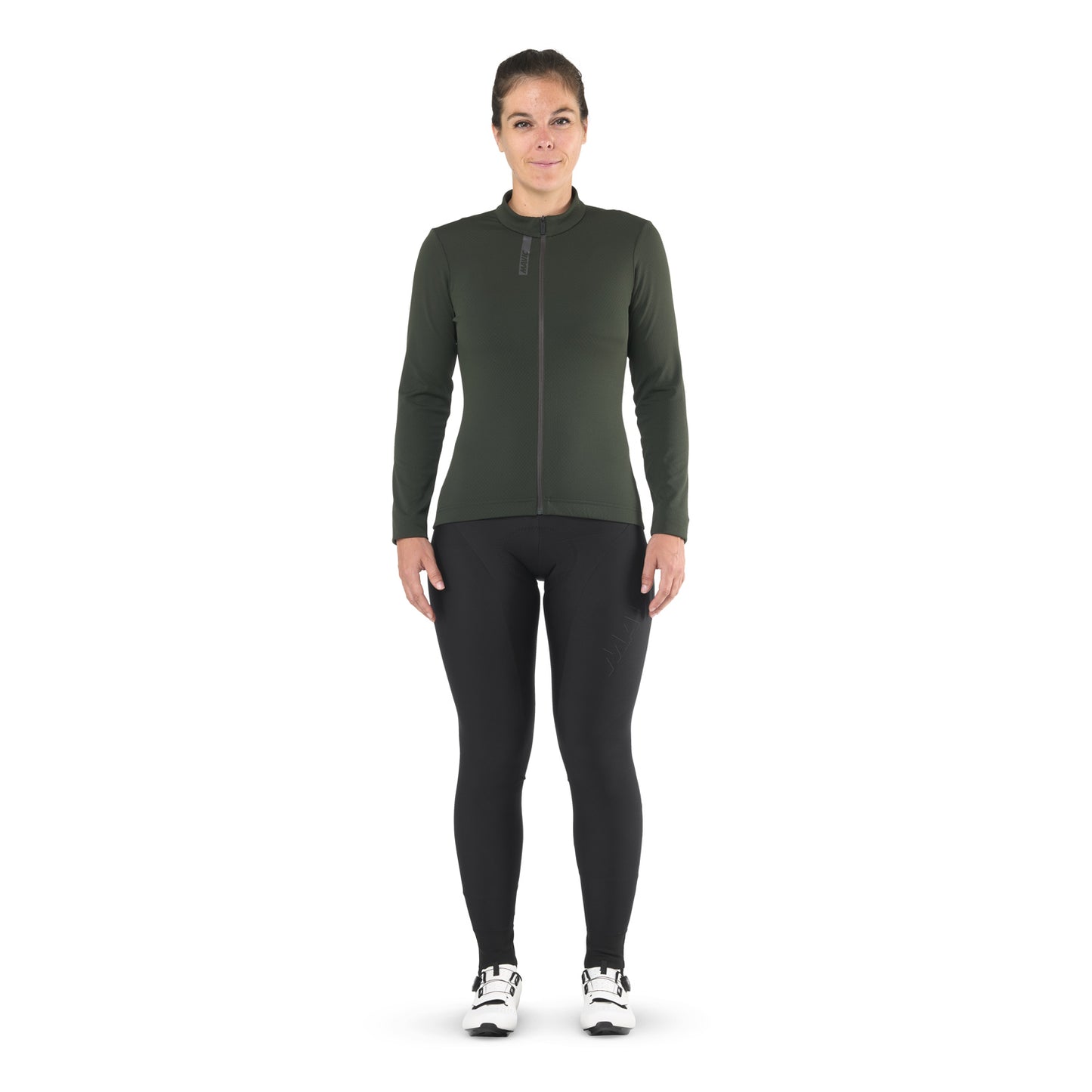 MAVIC AKSIUM THERMO Maglia a maniche lunghe da donna verde