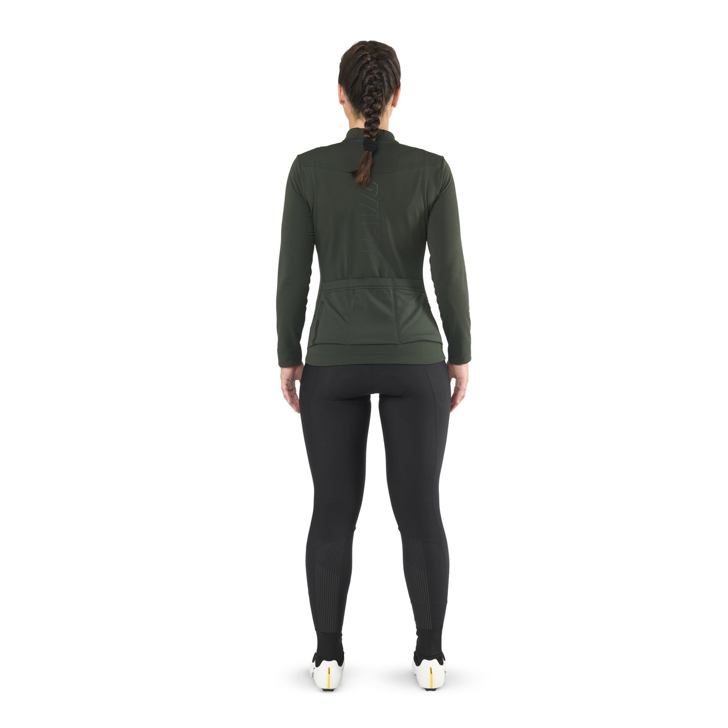 MAVIC AKSIUM THERMO Maglia a maniche lunghe da donna verde