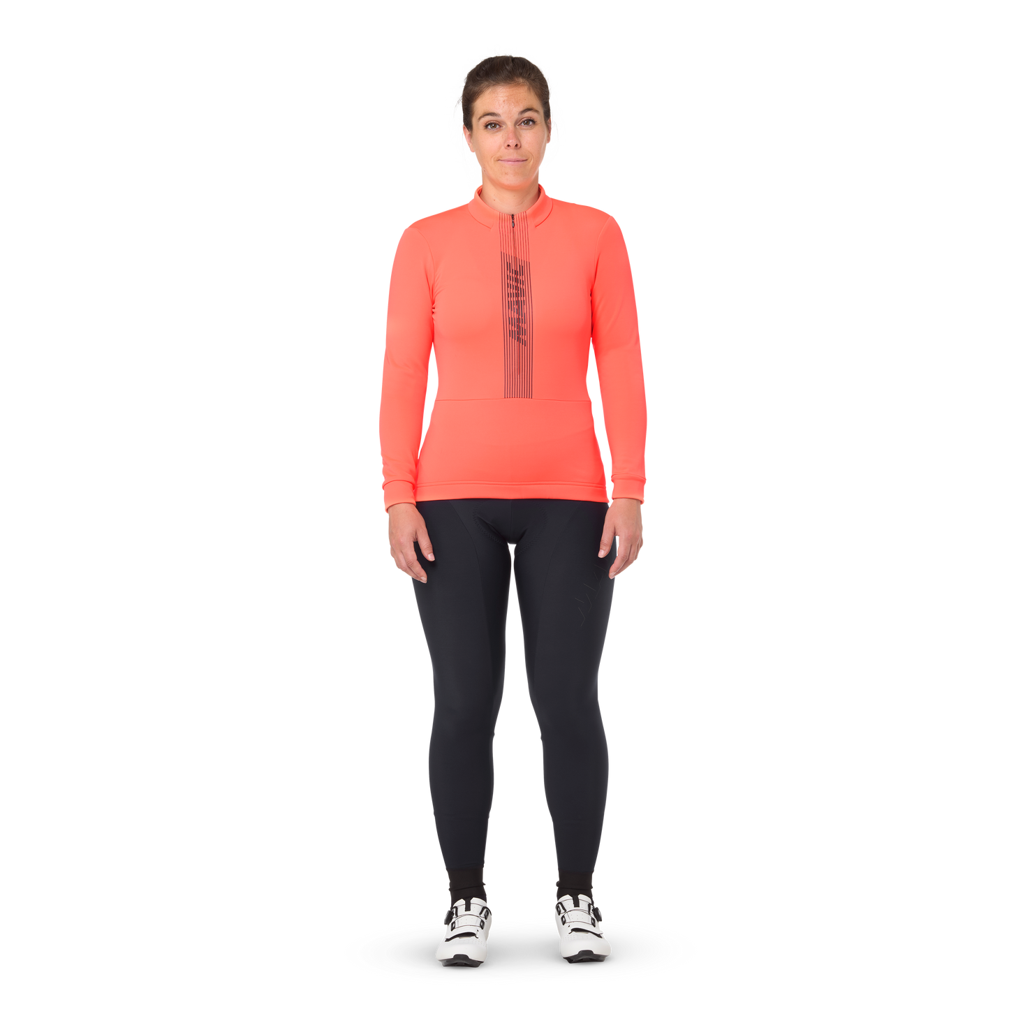 Maglia a manica lunga MAVIC KSYRIUM THERMO Donna Corallo