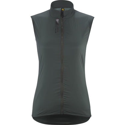 Gilet Senza Maniche MAVIC KSYRIUM THERMO Donna Verde