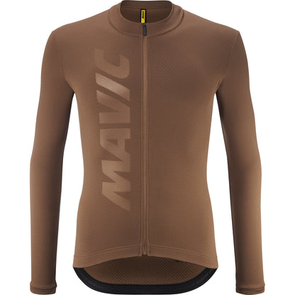 Maillot MAVIC AKSIUM THERMO Maniche Lunghe Bronzo