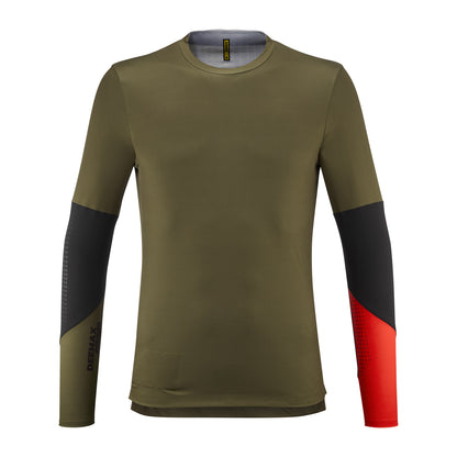 Maillot MAVIC DEEMAX ENDURO PRO Maniche Lunghe Kaki