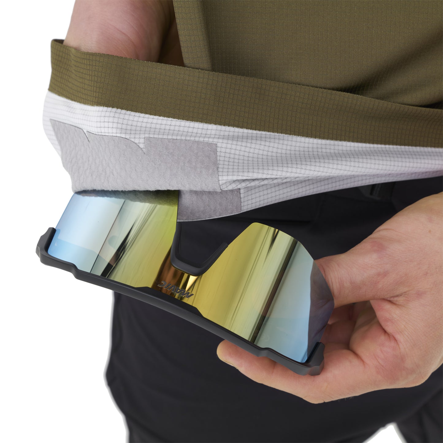 MAVIC DEEMAX ENDURO PRO Maglia a maniche lunghe Khaki