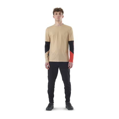 Maillot MAVIC DEEMAX ENDURO PRO Maniche Lunghe Beige