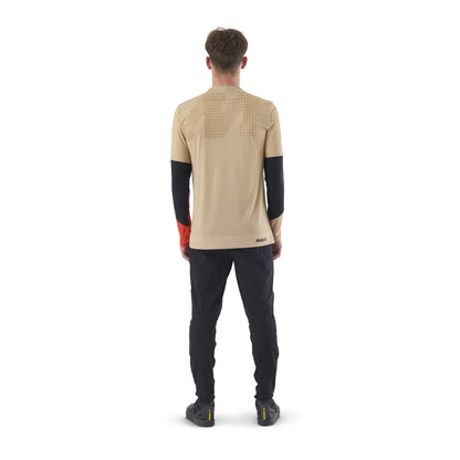 Maillot MAVIC DEEMAX ENDURO PRO Maniche Lunghe Beige