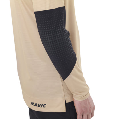 Maillot MAVIC DEEMAX ENDURO PRO Maniche Lunghe Beige