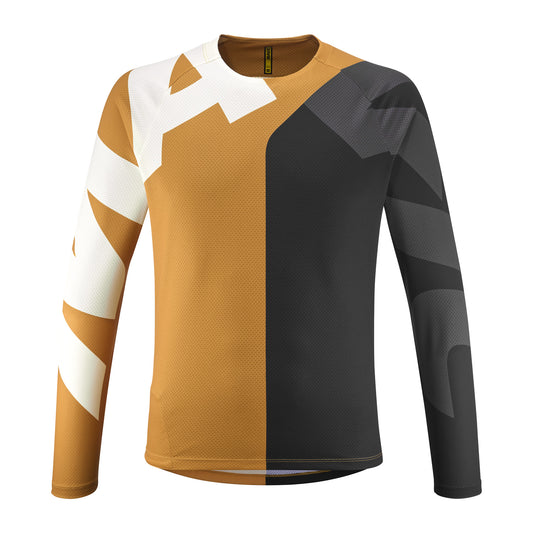 MAVIC DEEMAX ENDURO Maglia a maniche lunghe nero/marrone