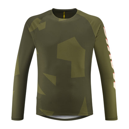 Maglia MAVIC DEEMAX ENDURO Maniche Lunghe Camo Kaki