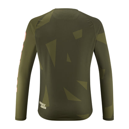 Maglia MAVIC DEEMAX ENDURO Maniche Lunghe Camo Kaki