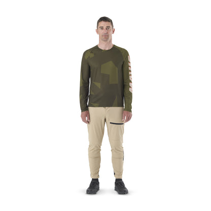 Maglia MAVIC DEEMAX ENDURO Maniche Lunghe Camo Kaki