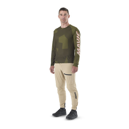 Maglia MAVIC DEEMAX ENDURO Maniche Lunghe Camo Kaki