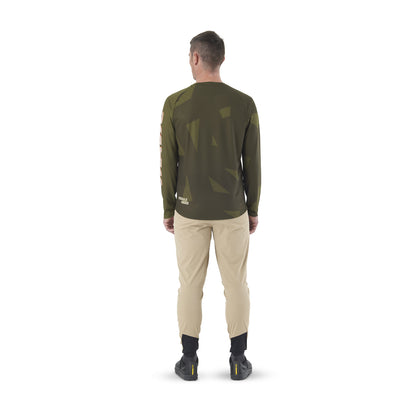 Maglia MAVIC DEEMAX ENDURO Maniche Lunghe Camo Kaki