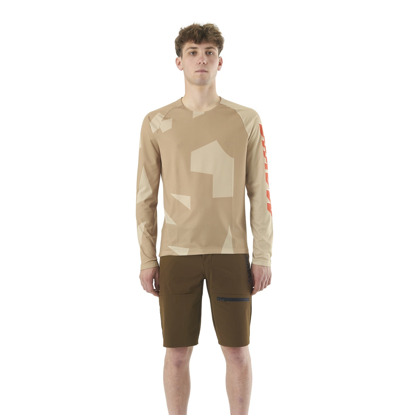 MAVIC DEEMAX ENDURO Maglia a maniche lunghe camo beige