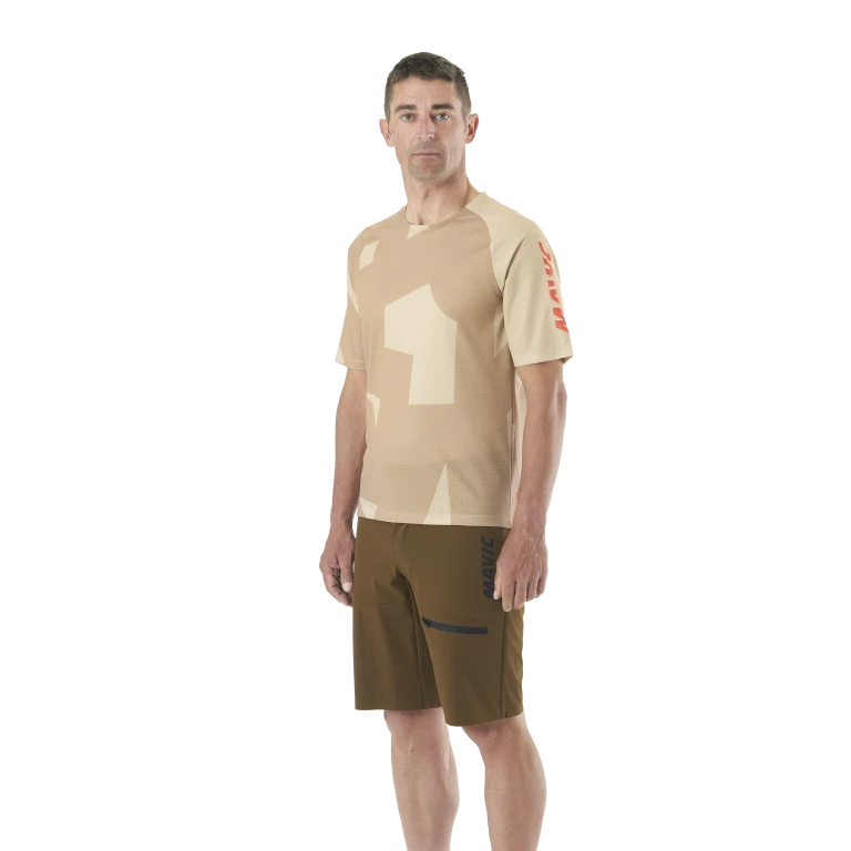 MAVIC DEEMAX ENDURO Maglia a manica corta camo beige
