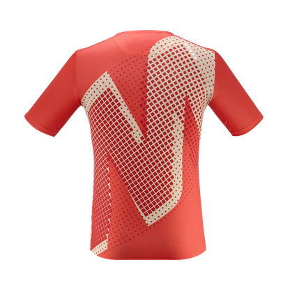 Maglia MAVIC CROSSTRAIL Maniche Corte Rosso