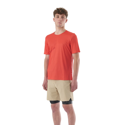 Maglia MAVIC CROSSTRAIL Maniche Corte Rosso