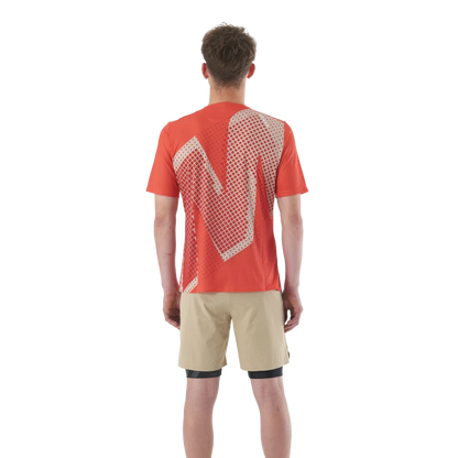 Maglia MAVIC CROSSTRAIL Maniche Corte Rosso