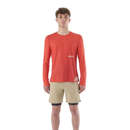 Maglia MAVIC CROSSTRAIL Maniche Lunghe Rosso