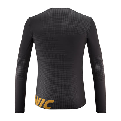 Maillot MAVIC CROSSTRAIL Maniche Lunghe Nero