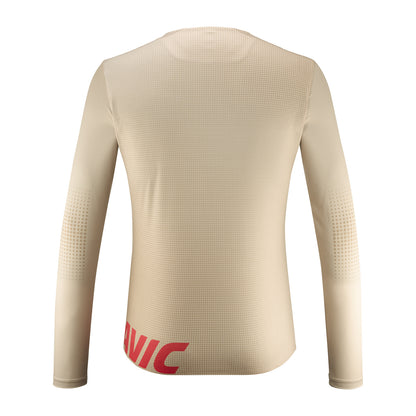 Maglia MAVIC CROSSTRAIL Maniche Lunghe Beige