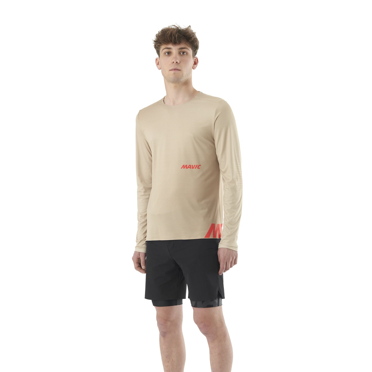 MAVIC CROOSTRAIL Maglia a maniche lunghe Beige