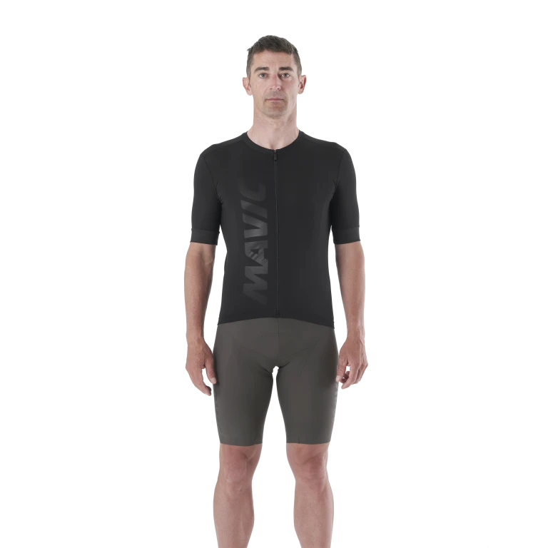 MAVIC AKSIUM Maglia a maniche corte nera