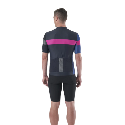 Maillot MAVIC KSYRIUM PRO Maniche Corte Blu