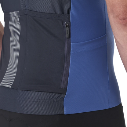 Maillot MAVIC KSYRIUM PRO Maniche Corte Blu