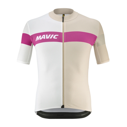 Maglia MAVIC KSYRIUM PRO Maniche Corte Beige