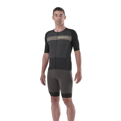 Maglia MAVIC COSMIC Maniche Corte Nera