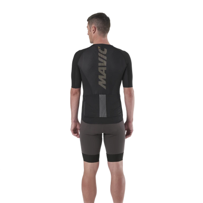 Maglia MAVIC COSMIC Maniche Corte Nera