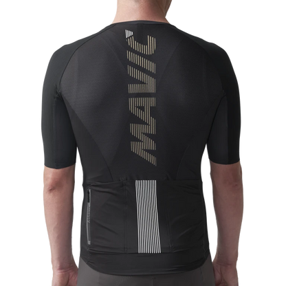 Maglia MAVIC COSMIC Maniche Corte Nera