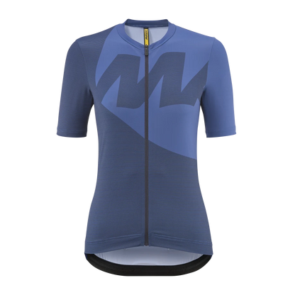 Maglia MAVIC ICON GRAPHIC Maniche Corte Donna Blu