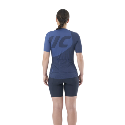 Maglia MAVIC ICON GRAPHIC Maniche Corte Donna Blu