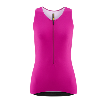 Maglia MAVIC AKSIUM Senza Maniche Donna Fucsia