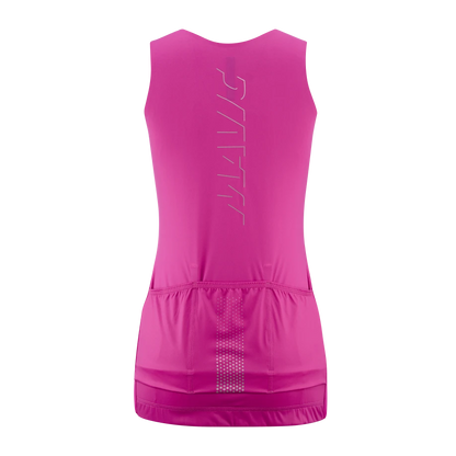 Maglia MAVIC AKSIUM Senza Maniche Donna Fucsia