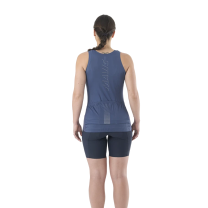 Maglia MAVIC AKSIUM Senza Maniche Donna Blu