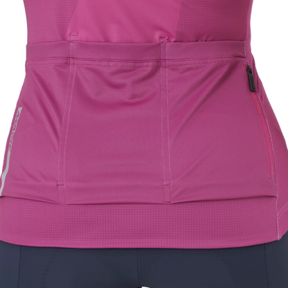 Maglia MAVIC AKSIUM GRAPHIC Maniche Corte Donna Fucsia