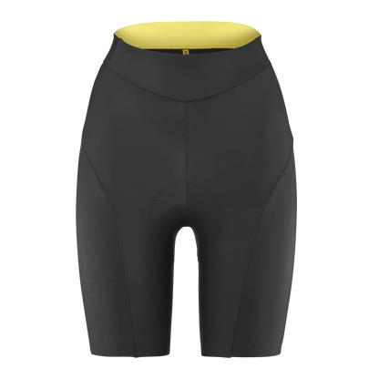 Pantaloncino da Ciclismo MAVIC AKSIUM Donna Nero
