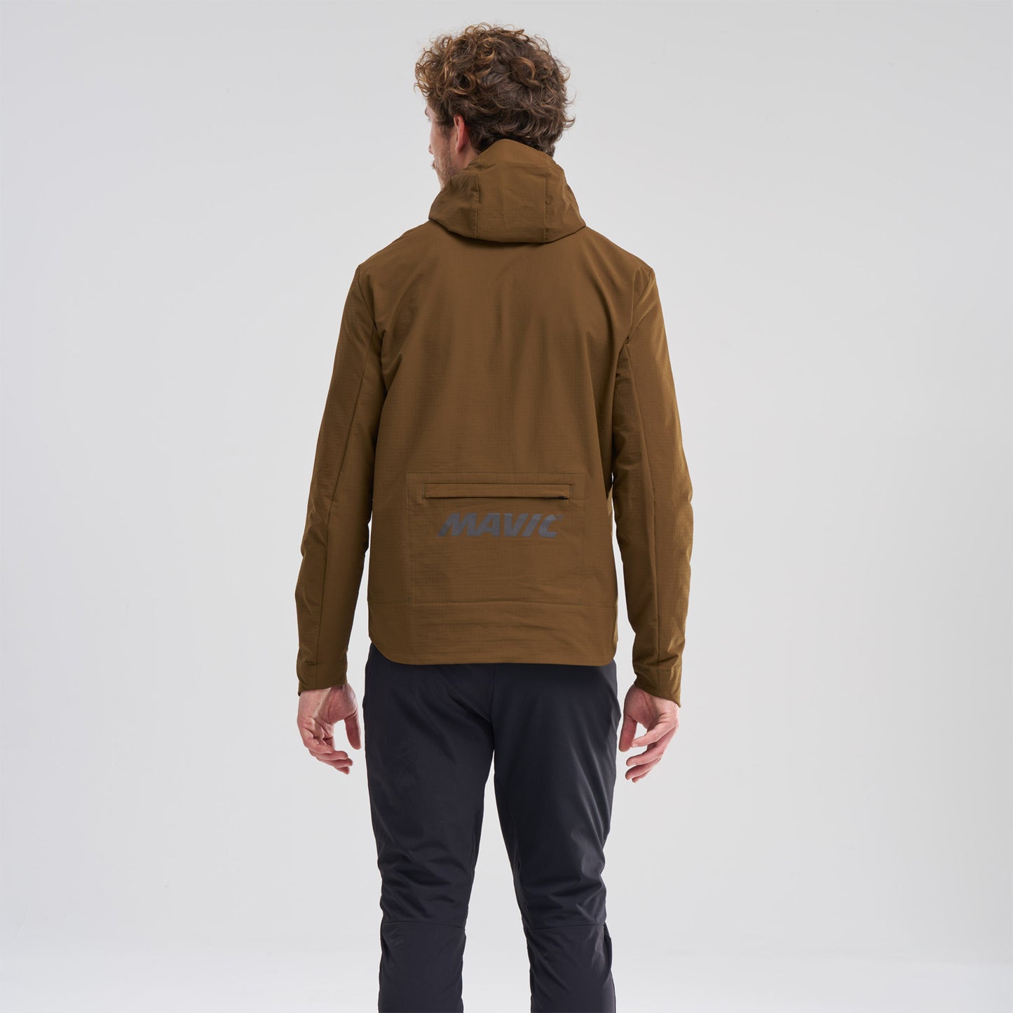 MAVIC DEEMAX THERMO WIND HOODIE Giacca Marrone