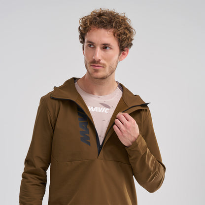 Giacca MAVIC DEEMAX THERMO WIND HOODIE Marrone