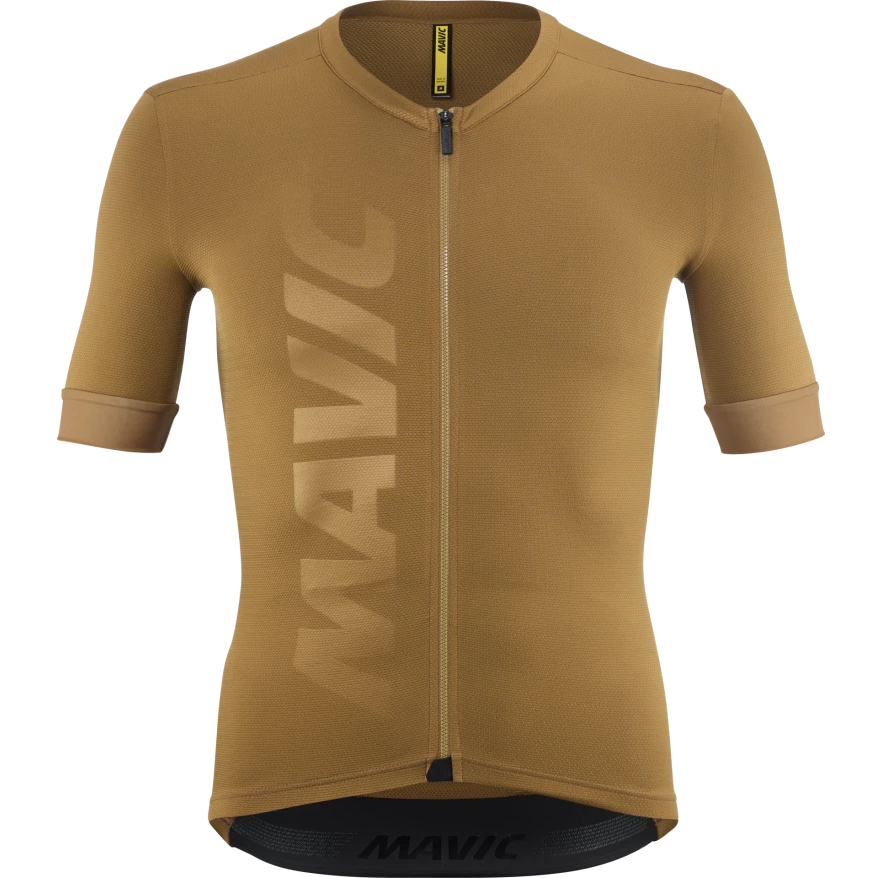 MAVIC AKSIUM Maglia a maniche corte marrone