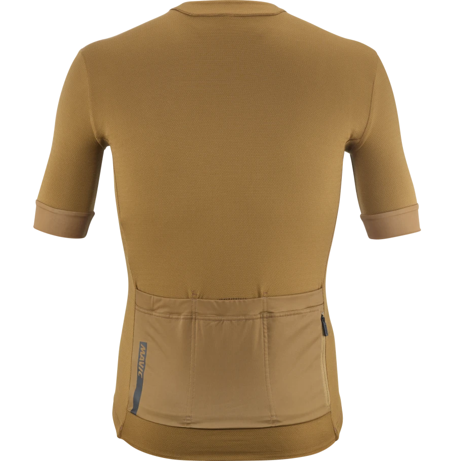 MAVIC AKSIUM Maglia a maniche corte marrone