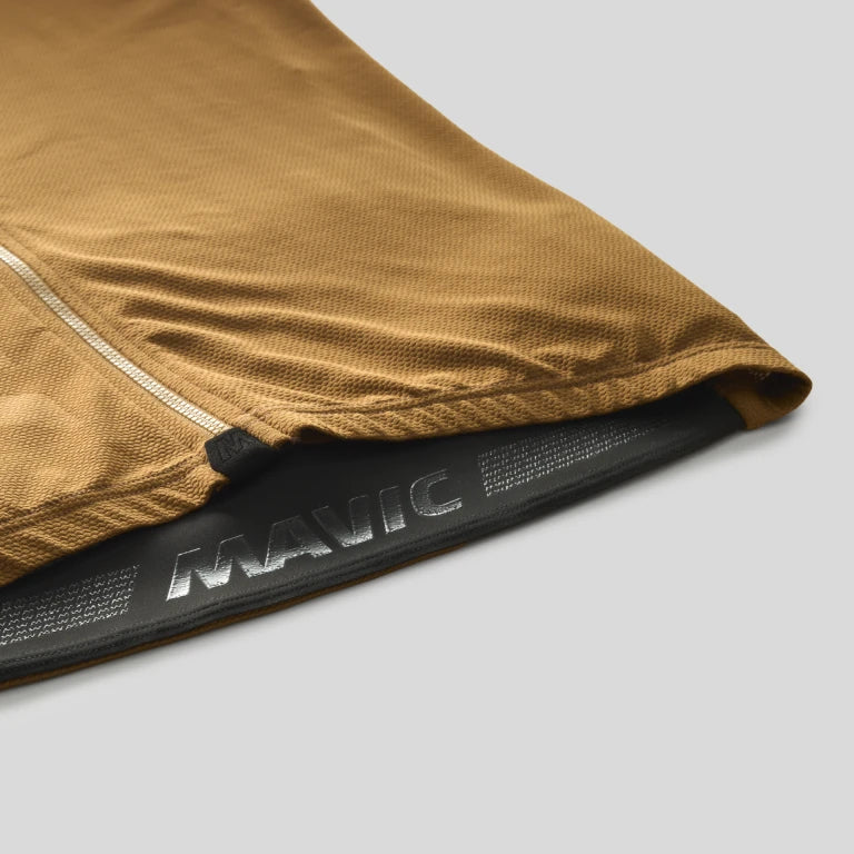 MAVIC AKSIUM Maglia a maniche corte marrone