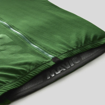 Maglia MAVIC AKSIUM Maniche Corte Verde