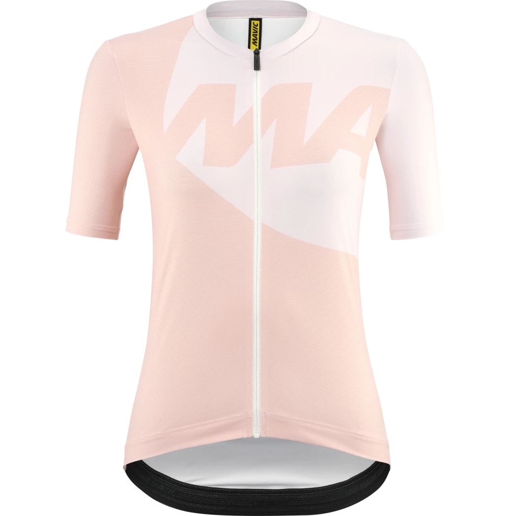 Maglia a manica corta MAVIC ICON GRAPHIC rosa da donna
