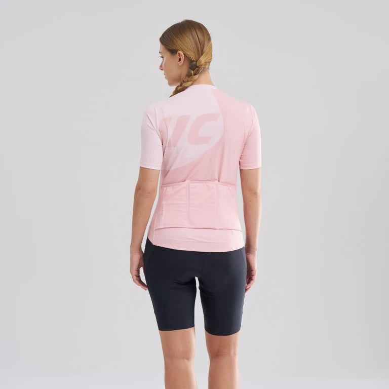 Maglia a manica corta MAVIC ICON GRAPHIC rosa da donna