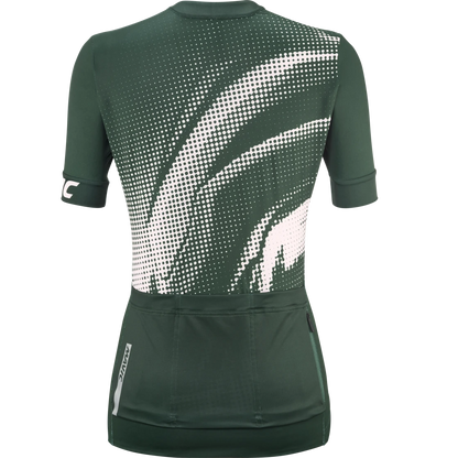 Maillot MAVIC AKSIUM GRAPHIC Maniche Corte Donna Kaki/Rosa