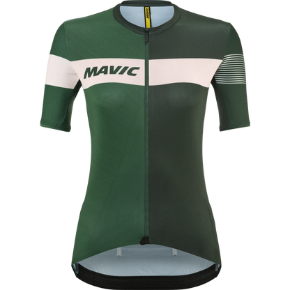 Maglia MAVIC KSYRIUM PRO Maniche Corte Donna Kaki