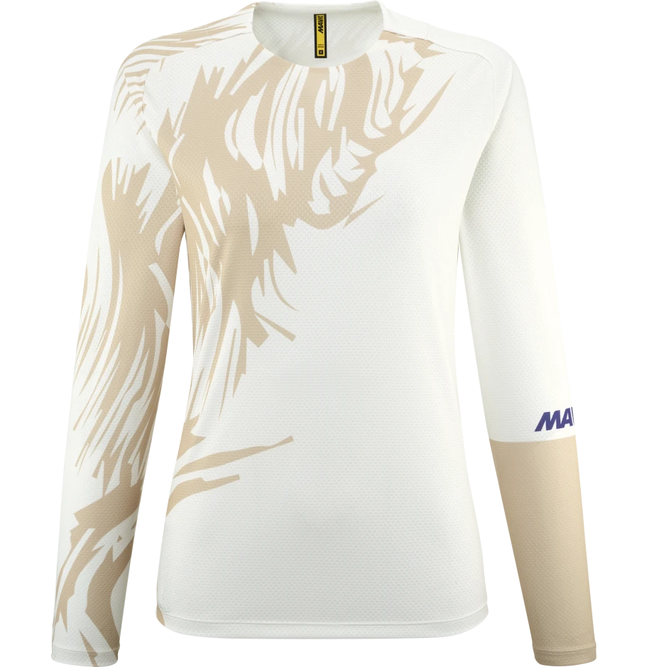 MAVIC DEEMAX ENDURO Maglia a maniche lunghe bianca
